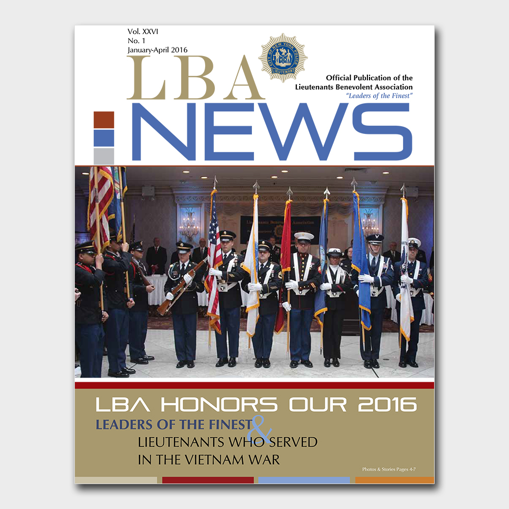 LBA NewsJan-April 2016 - Lieutenants Benevolent Association